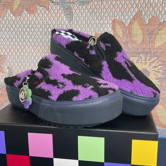 Vans WMNS Classic Slip-0nIreneisgood MultiVN0A4BVZBMBPlatforms