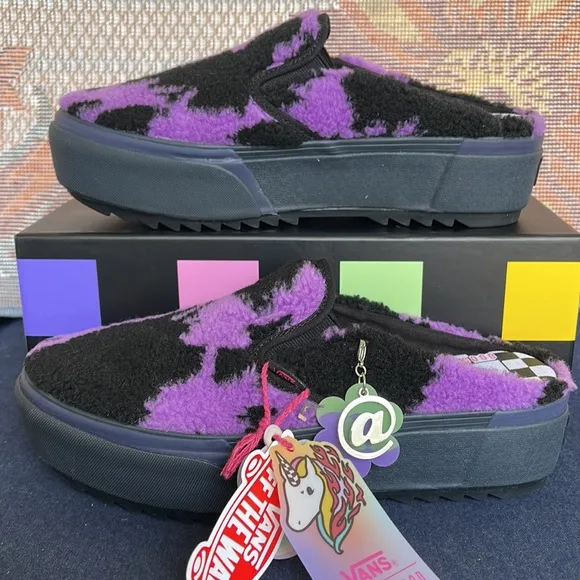 Vans WMNS Classic Slip-0nIreneisgood MultiVN0A4BVZBMBPlatforms
