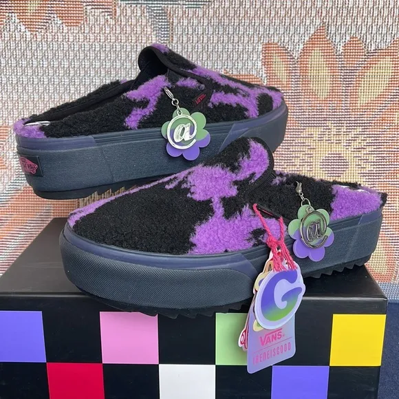 Vans WMNS Classic Slip-0nIreneisgood MultiVN0A4BVZBMBPlatforms