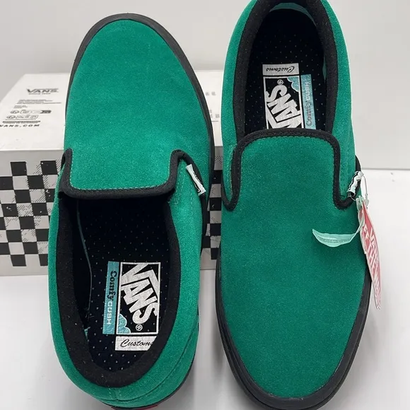 Vans WMNS Classic Slip-On Comficush Ultimate Green Sneakers