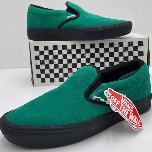 Vans WMNS Classic Slip-On Comficush Ultimate Green Sneakers