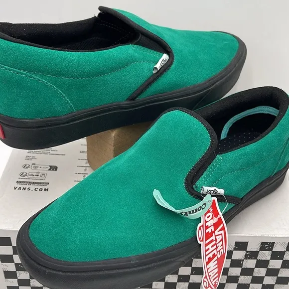Vans WMNS Classic Slip-On Comficush Ultimate Green Sneakers