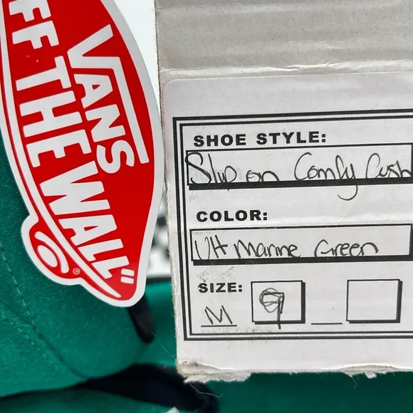 Vans WMNS Classic Slip-On Comficush Ultimate Green Sneakers