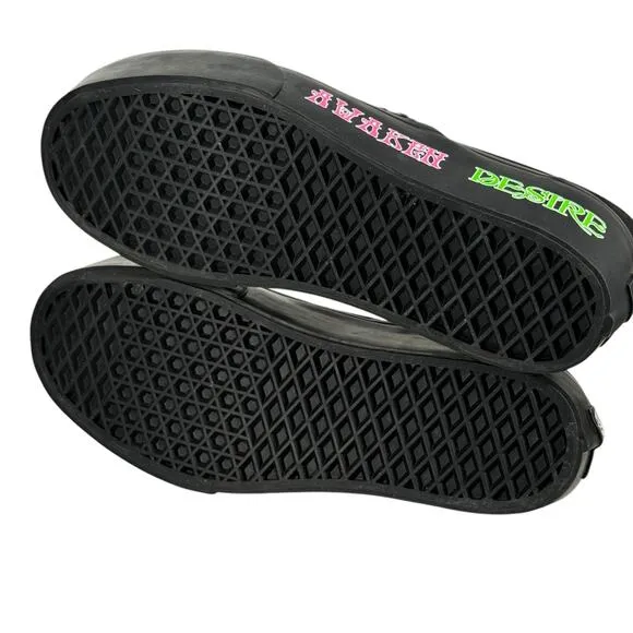 Vans Womens Awaken Desire Glow In The Dark SZ 7.5 Stackform Sneakers Slip On