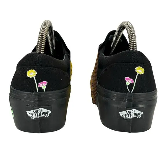 Vans Womens Awaken Desire Glow In The Dark SZ 7.5 Stackform Sneakers Slip On