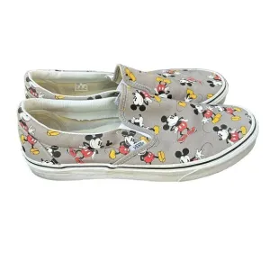 VANS X Disney 'Mickey Mouse' Slip On Classic Sneakers Mens 12