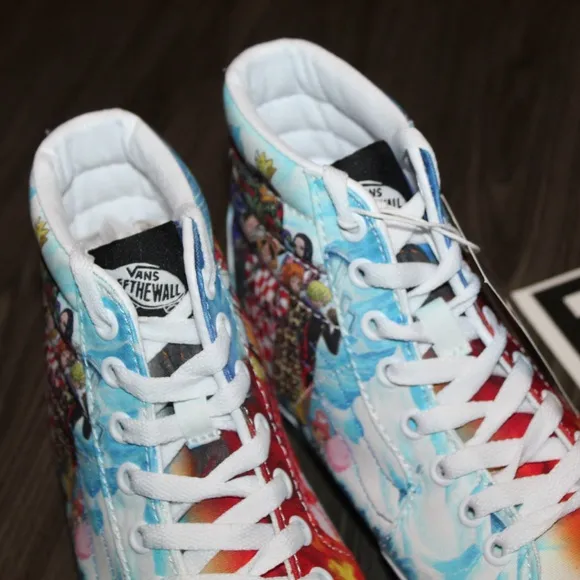 Vans X One Piece Sk8-Hi Womens Size 8 Sneakers