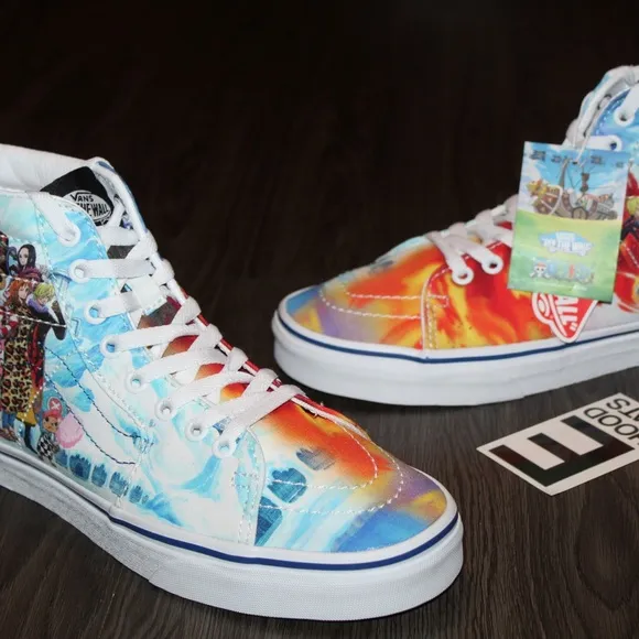 Vans X One Piece Sk8-Hi Womens Size 8 Sneakers
