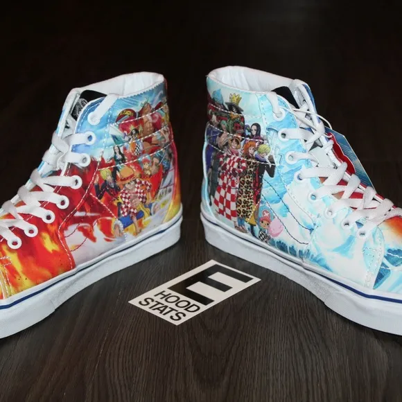 Vans X One Piece Sk8-Hi Womens Size 8 Sneakers