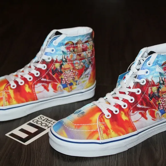 Vans X One Piece Sk8-Hi Womens Size 8 Sneakers