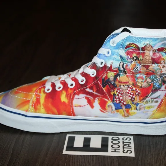 Vans X One Piece Sk8-Hi Womens Size 8 Sneakers