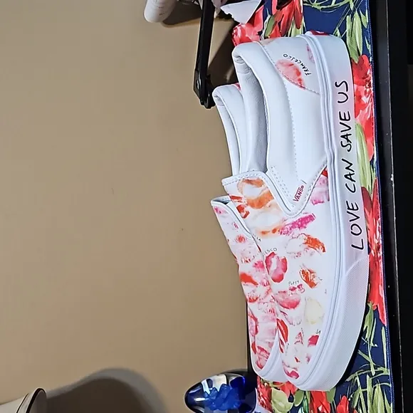 Vans X Sara Lorusso Slip-On Sneakers