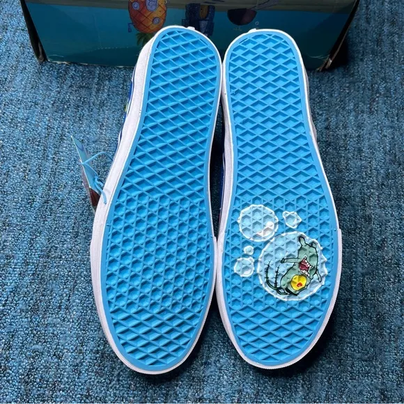 Vans x Spongebob Classic Slip On Aloha Sneakers Limited Edition