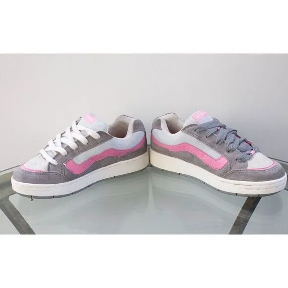 Vans  Y2K Mannaz Mesh gray puffy tongue vintage skateboard sneakers Women size 6