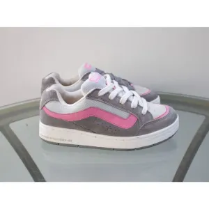 Vans  Y2K Mannaz Mesh gray puffy tongue vintage skateboard sneakers Women size 6