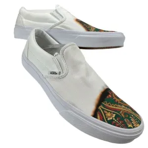 VANS Men’s Big Reveal Paisley Print Slip-on Sneakers
