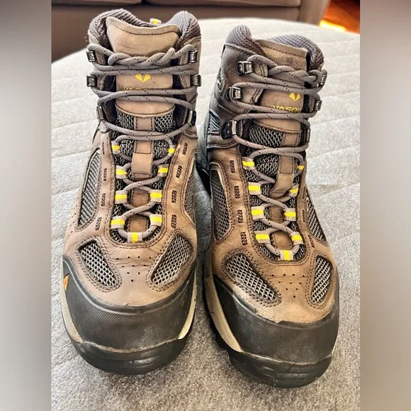 Vasque Sz 9.5 Brown Gore-Tex Breeze 2.0 Mid GTX Waterproof Hiking Boots Orig$220