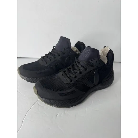 VEJA IMPALA Engineered Mesh FULL BLACK KAKI Sneakers Women's EU 37 US 6 New