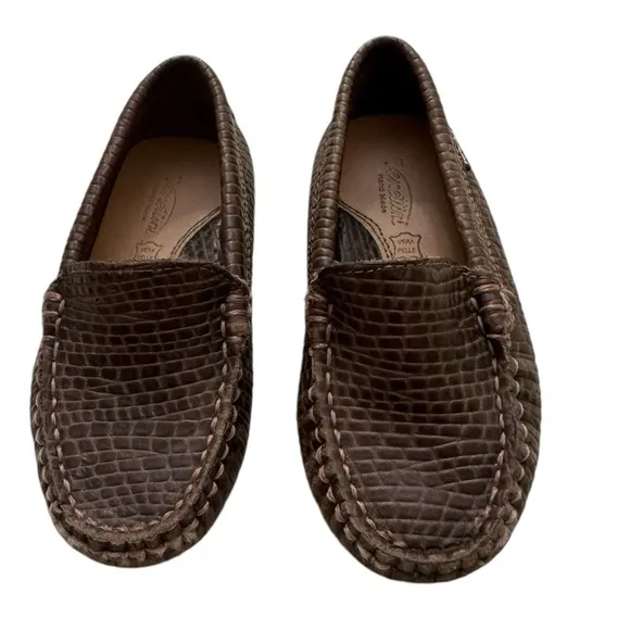 Venettini Reese Leather Loafer Size Eu 24/ US 8