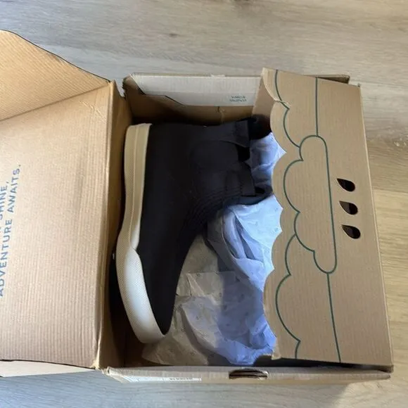 VESSI Weekend Chelsea Sneaker BLACK MESH SIZE 10 New in Box