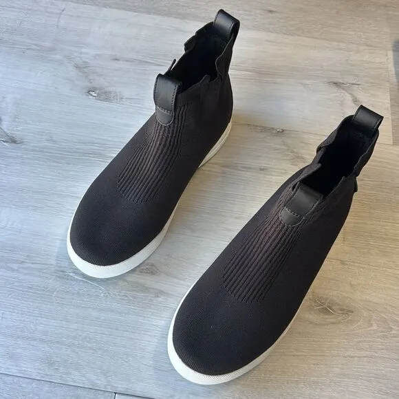 VESSI Weekend Chelsea Sneaker BLACK MESH SIZE 10 New in Box