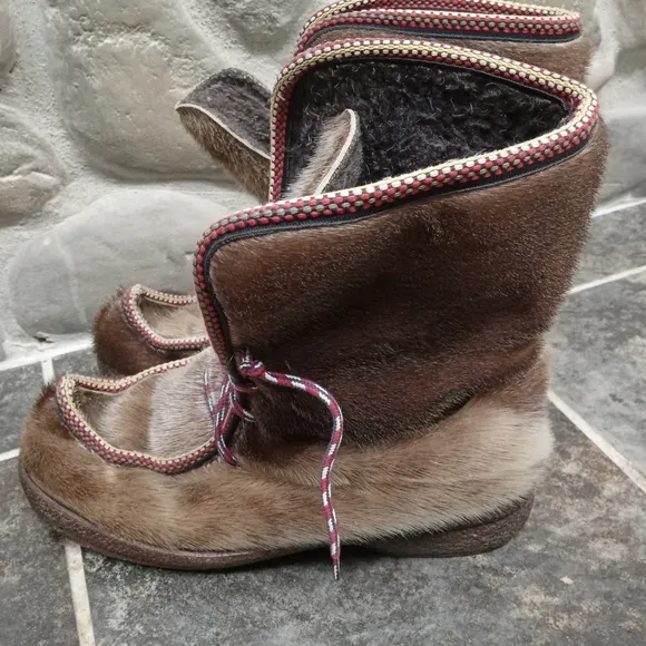 Vibram Real Fur boots