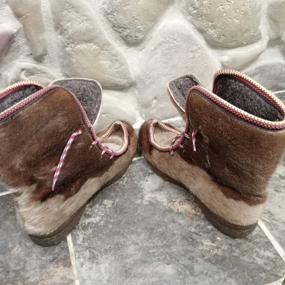 Vibram Real Fur boots