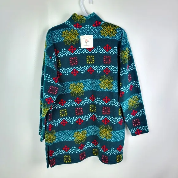 Victoria's Secret Country Fleece Tunic Sweater Sz Small Fits Like M/L