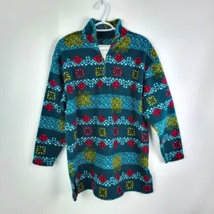 Victoria's Secret Country Fleece Tunic Sweater Sz Small Fits Like M/L
