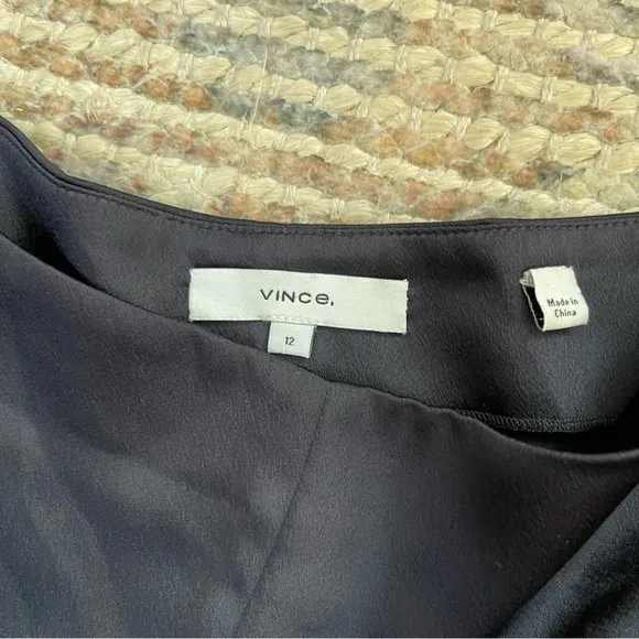 Vince Black Tailored Shorts — Size 12 — Flowy Skirt Look — Elegant &amp; Timeless