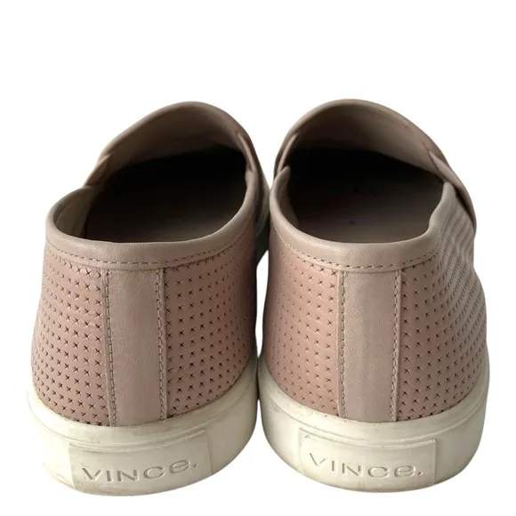 Vince Blair Slip On Sneakers in Beige Size