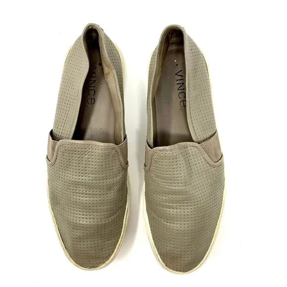 Vince Blair Slip On Sneakers in Woodsmoke Gray