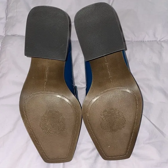 Vince Camuto Blue Patent Loafers