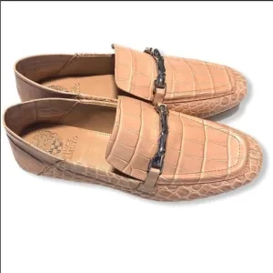 Vince Camuto Perenna Pink Leather Loafers
