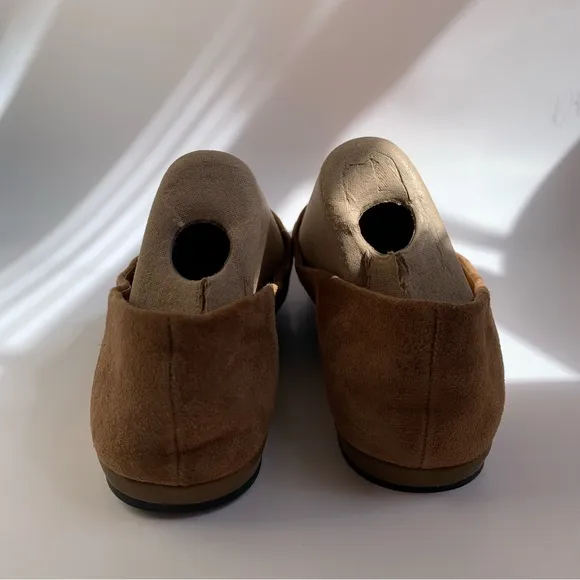 Vince Paz Suede Slip On Loafers brown umbra