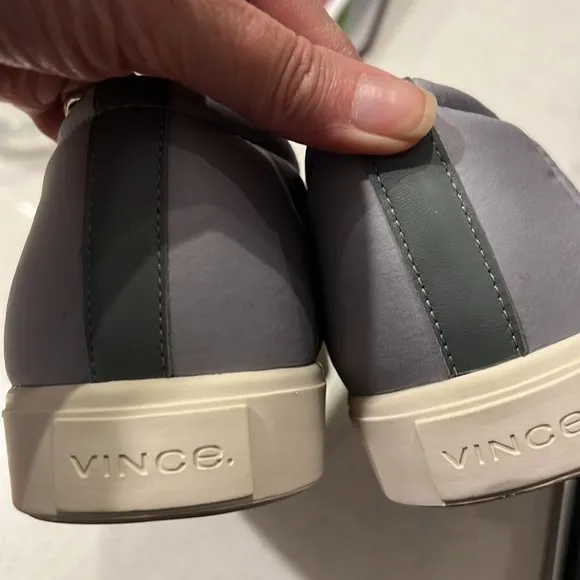Vince Quilted Slip On Sneakers 8.5