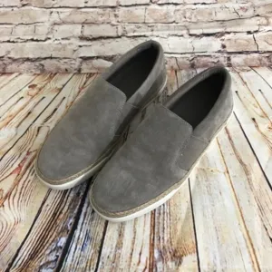 Vince Suede Slip On Espadrilles