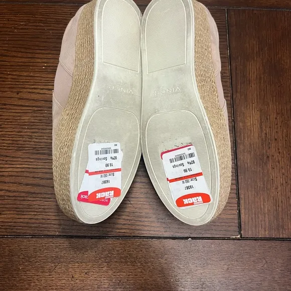 VINCE Wilden espadrilles‎ platform slip on suede sneakers New 6