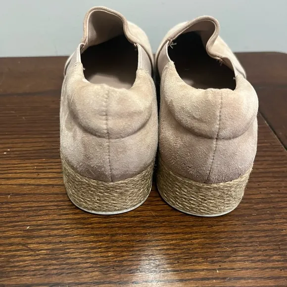 VINCE Wilden espadrilles‎ platform slip on suede sneakers New 6