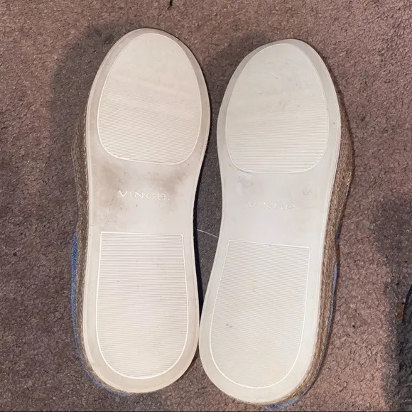 Vince Wilden Slip-on Leather Espadrille sz 8.5