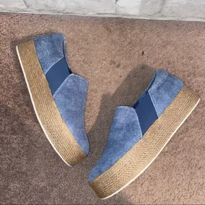 Vince Wilden Slip-on Leather Espadrille sz 8.5