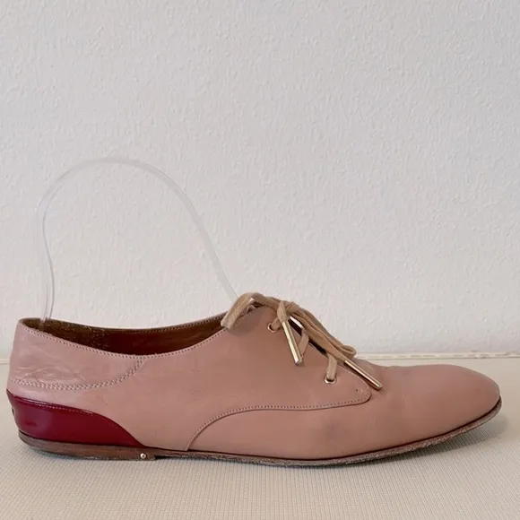 Vintage Chloe Leather Oxford Flats