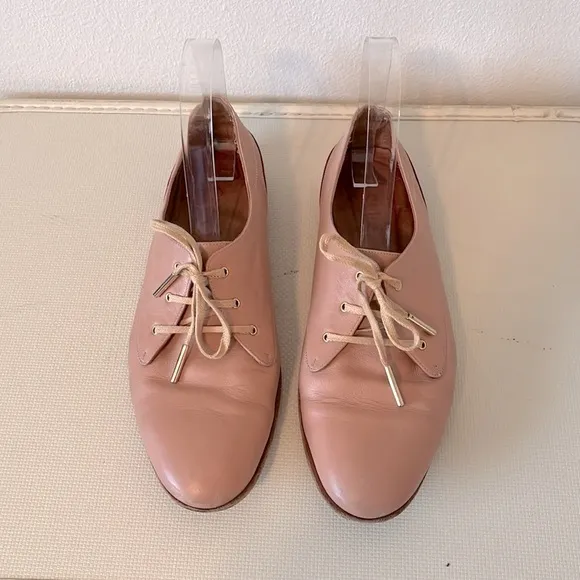 Vintage Chloe Leather Oxford Flats