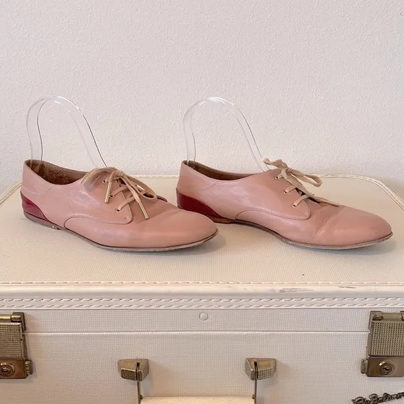 Vintage Chloe Leather Oxford Flats