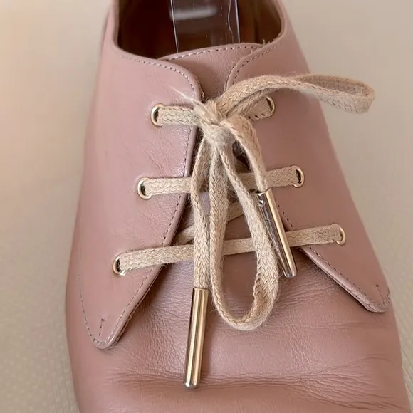 Vintage Chloe Leather Oxford Flats