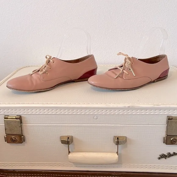 Vintage Chloe Leather Oxford Flats