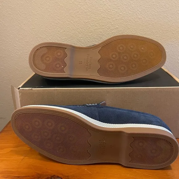 Vintage Foundry Co. Menahan Suede Casual Slip-On Loafers-Size 11