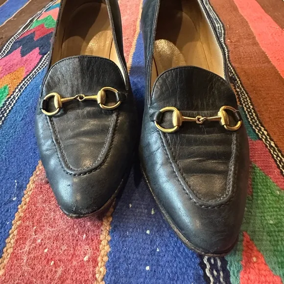 Vintage Gucci Horsebit Pumps