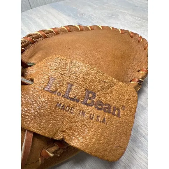 Vintage LL Bean Womens 10 USA Handmade Leather Moose Hide Moccasins Loafers