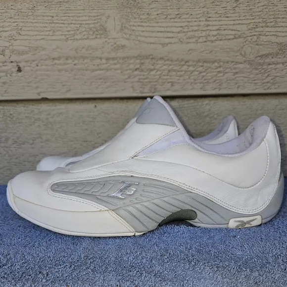 Vintage Reebok MVP Collection i3 Allen Iverson Leather Slip On Sneakers Men's 13